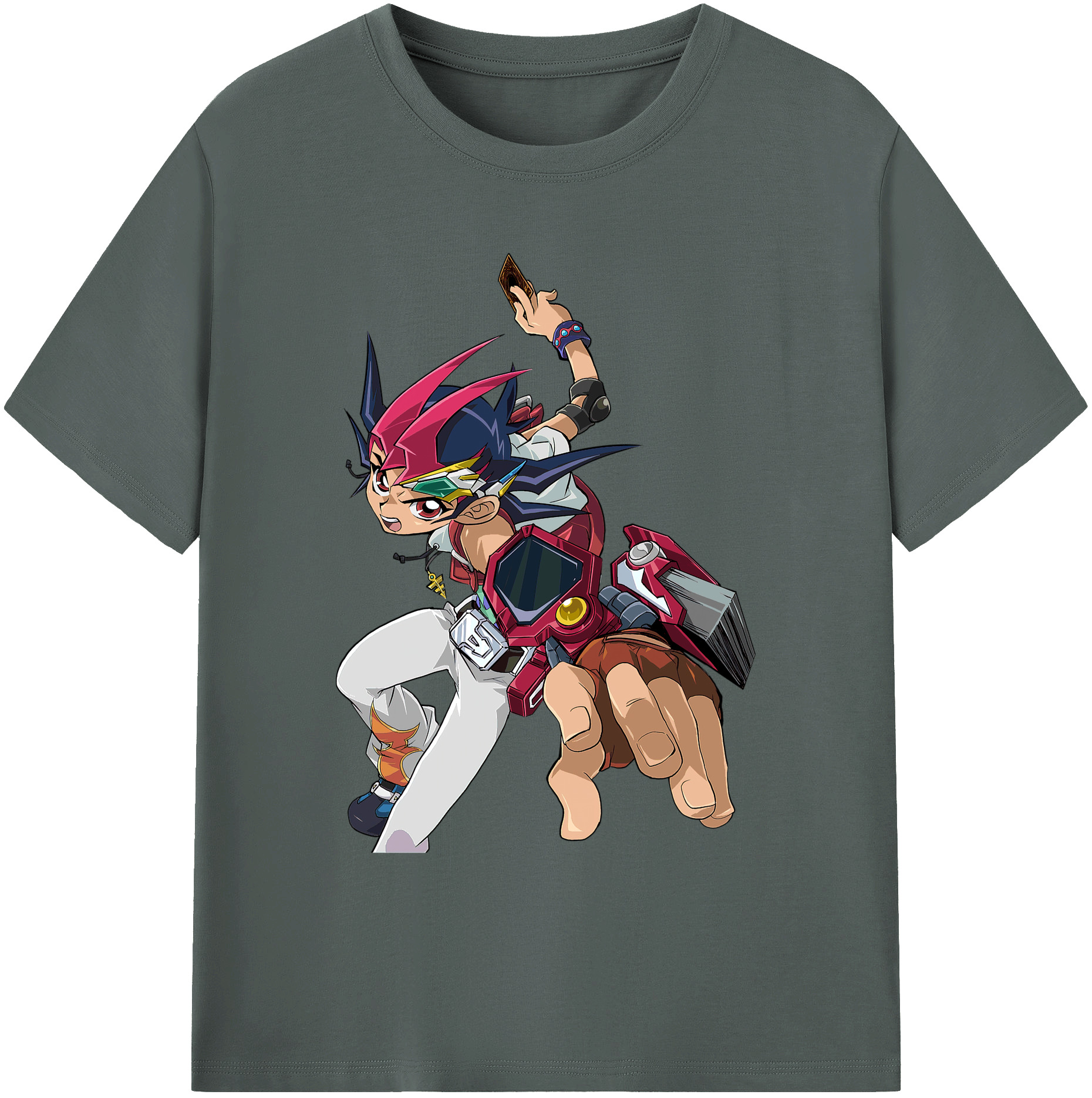 （画像用） 遊☆戯☆王 Yu-Gi-Oh! 綿100％ メンズ半袖Tシャツ｜肌触りやわらか＆通気性